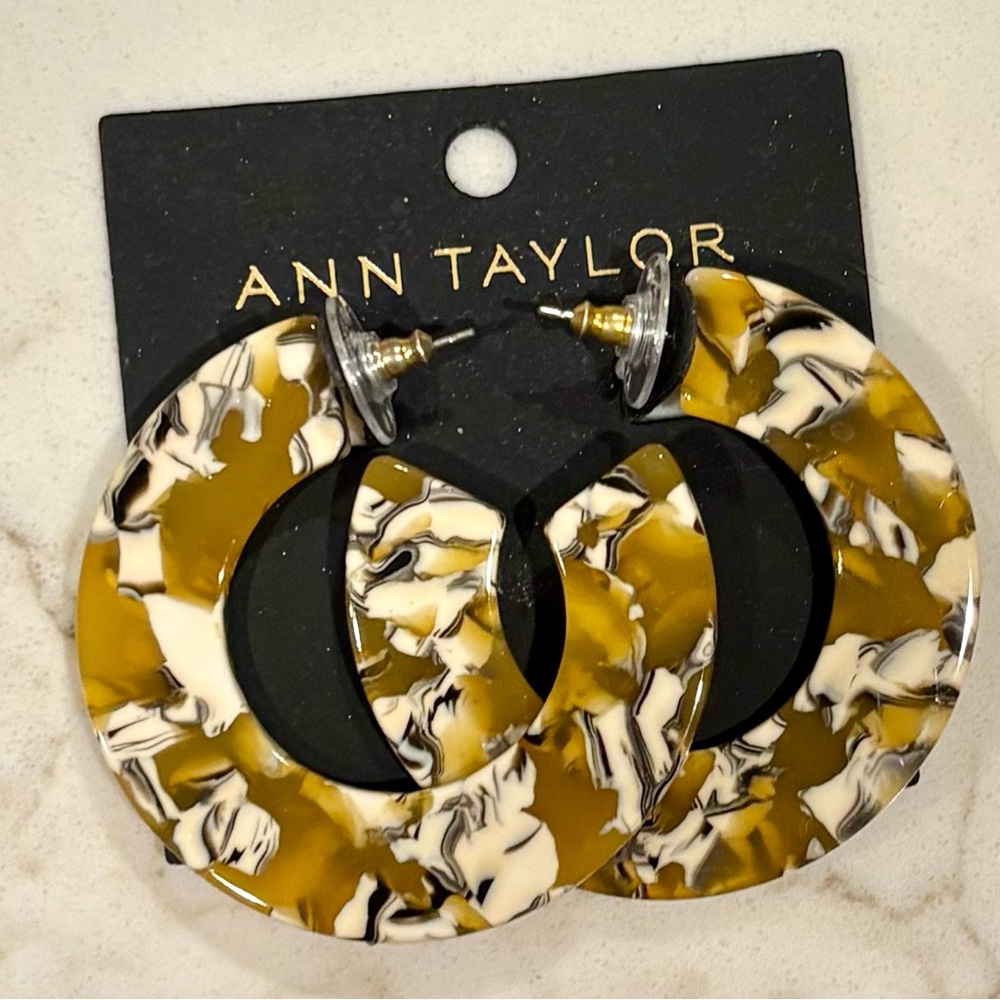 Nwt Ann Taylor hoop earrings